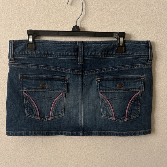 Hollister Y2K Blue Denim Skirt - Picture 3 of 4